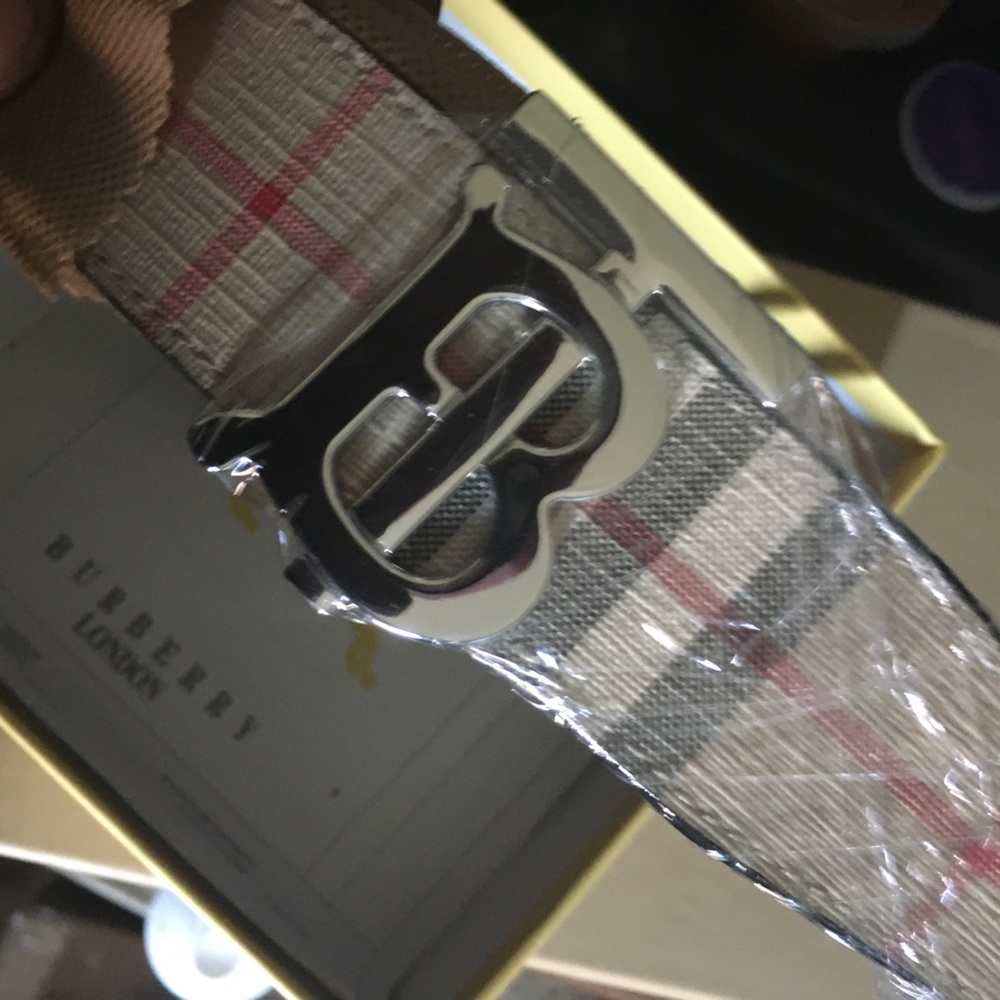 Burberry Monogram Belt Size 36 - Picture 1 of 15